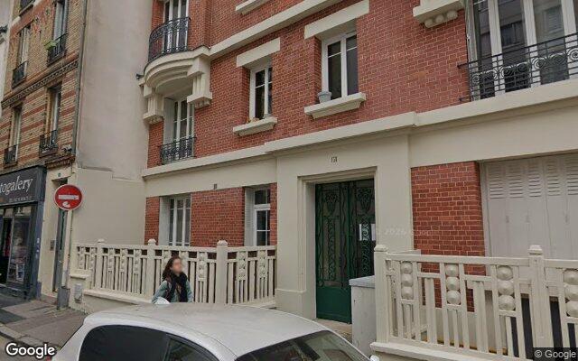 Façade : 131 rue de Billancourt, Boulogne-Billancourt