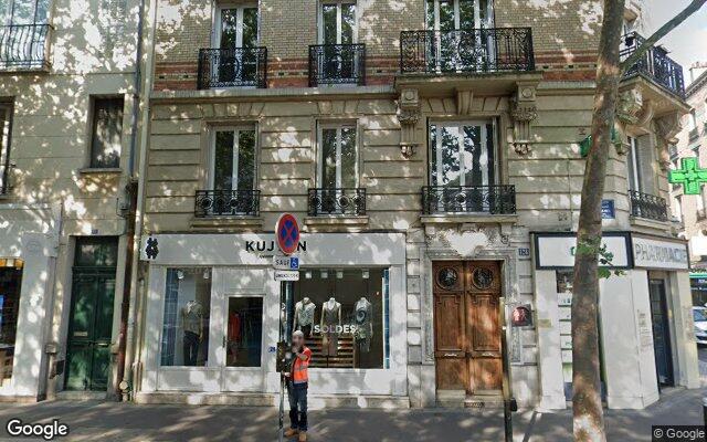 Façade : 128 boulevard Jean Jaurès, Boulogne-Billancourt