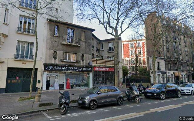 Façade : 27 route de la Reine, Boulogne-Billancourt