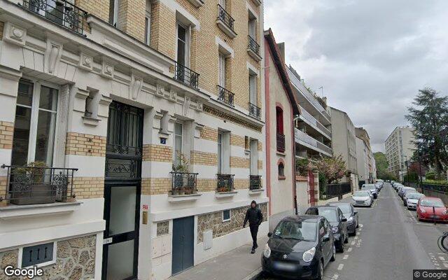 Façade : 7 rue Béranger, Boulogne-Billancourt