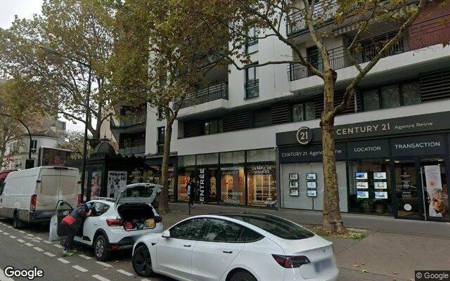 Façade : 138 route de la Reine, Boulogne-Billancourt