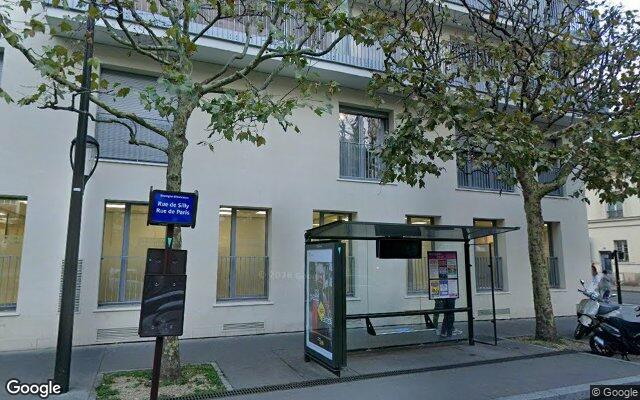 Façade : 14 rue de Silly, Boulogne-Billancourt
