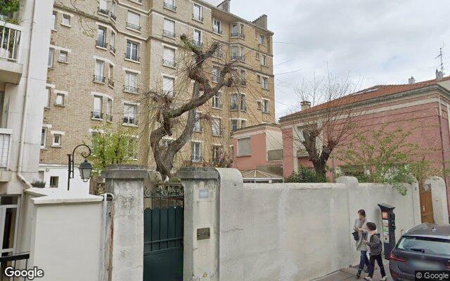 Façade : 54 bis rue des Tilleuls, Boulogne-Billancourt