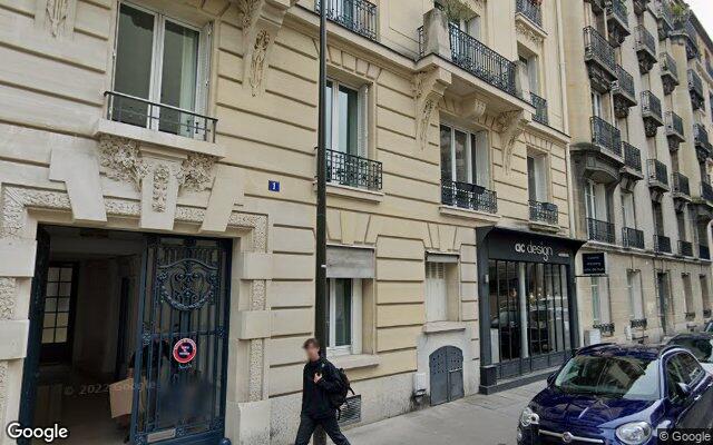 Façade : 1 rue Alfred Laurant, Boulogne-Billancourt