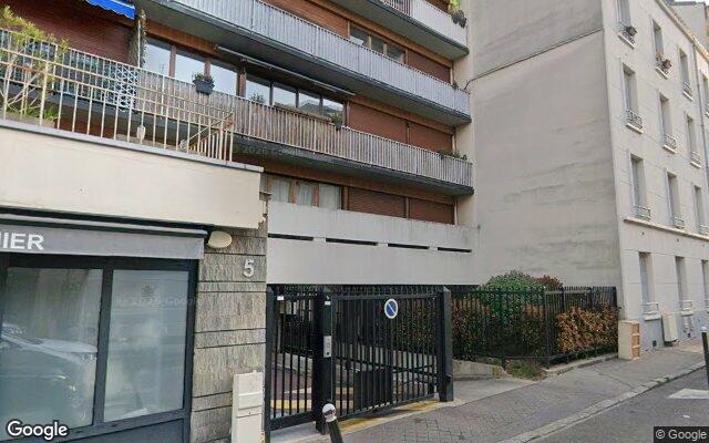 Façade : 5 rue Vauthier, Boulogne-Billancourt