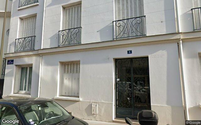 Façade : 5 rue Claude Monet, Boulogne-Billancourt